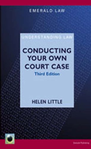 Stock image for Conducting Your Own Court Case for sale by Better World Books Ltd