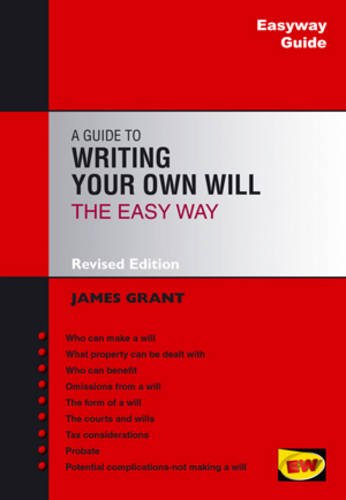 9781847161314: Guide to Writing Your Own Will, A: The Easy Way