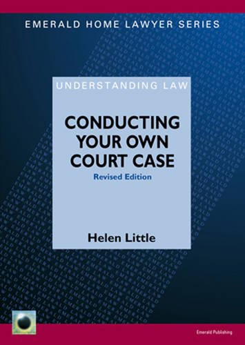 Stock image for Conducting Your Own Court Case (Understanding Law) for sale by Wonder Book