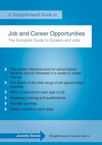 Imagen de archivo de A Straightforward Guide to Job and Career Opportunities a la venta por Anybook.com