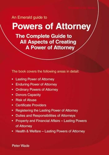 9781847163066: Powers of Attorney