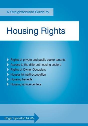 Beispielbild fr Housing Rights: A Straightforward Guide zum Verkauf von WorldofBooks