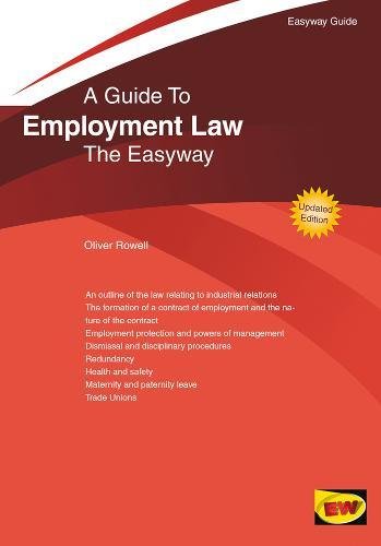 Imagen de archivo de Easyway Guide to Employment Law 2014 a la venta por Goldstone Books