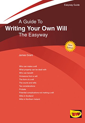 Beispielbild fr Writing Your Own Will : The Easyway - Revised Edition (Easyway Guides) zum Verkauf von WorldofBooks
