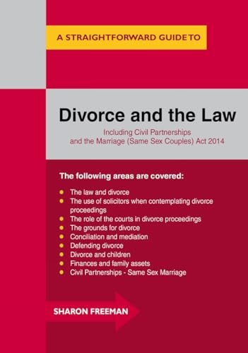 9781847165008: A Straightforward Guide to Divorce and the Law