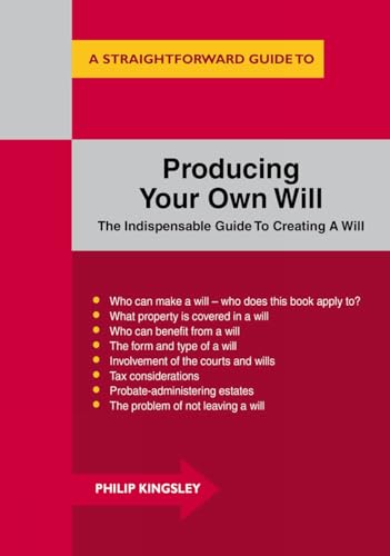 Beispielbild fr Producing Your Own Will zum Verkauf von WorldofBooks