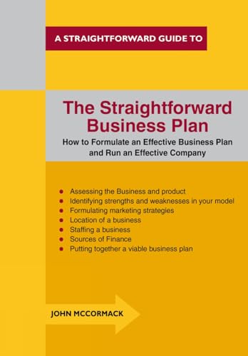 Beispielbild fr Straightforward Business Plan, The zum Verkauf von medimops