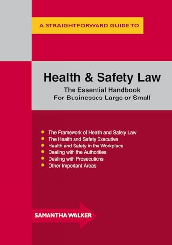 Stock image for Health and Safety Law : A Straightforward Guide for sale by AwesomeBooks