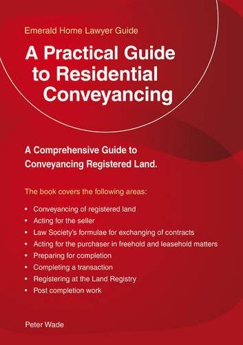 Beispielbild fr Practical Guide to Residential Conveyancing, A zum Verkauf von WorldofBooks
