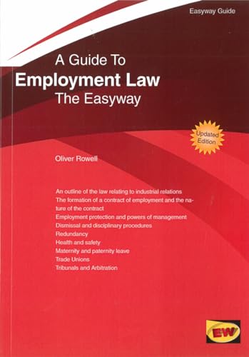 Beispielbild fr Guide to Employment Law : The Easyway - 2016 zum Verkauf von WorldofBooks