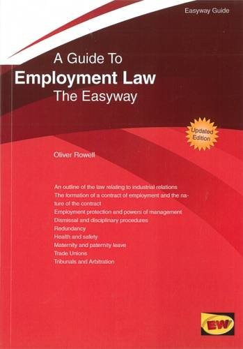 Imagen de archivo de Guide to Employment Law : The Easyway - 2016 a la venta por WorldofBooks