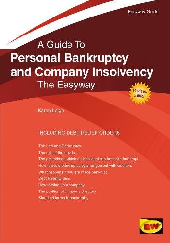 Beispielbild fr Personal Bankruptcy and Company Insolvency: The Easyway zum Verkauf von WorldofBooks