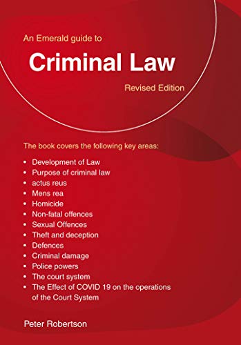 Beispielbild fr Criminal Law: An Emerald Guide zum Verkauf von WorldofBooks