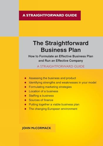 Beispielbild fr The Straightforward Business Plan (Straightforward Guides) zum Verkauf von Buchpark