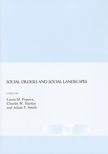Imagen de archivo de Social Orders and Social Landscapes a la venta por Mispah books