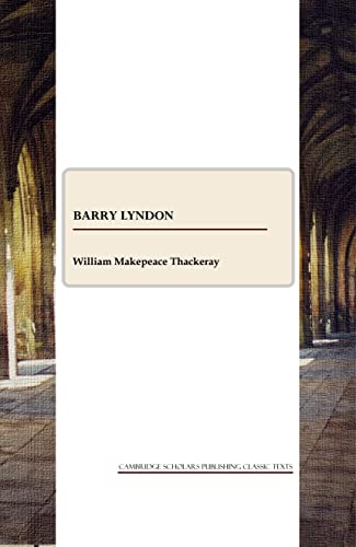Stock image for Barry Lyndon for sale by AwesomeBooks