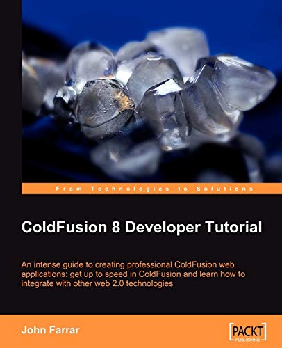 Stock image for ColdFusion 8 Developer Tutorial for sale by Wonder Book