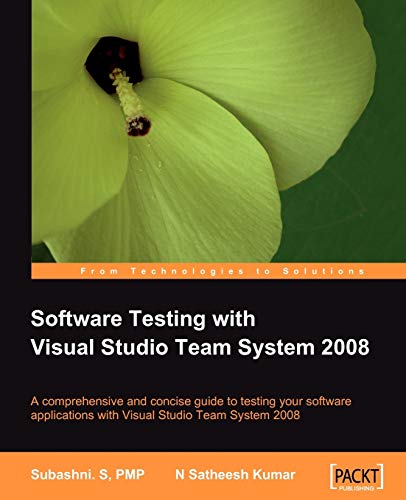9781847195586: Software Testing with Visual Studio Team System 2008