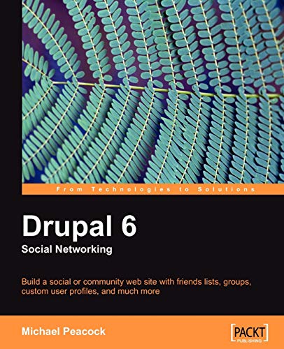 9781847196101: Drupal 6 Social Networking