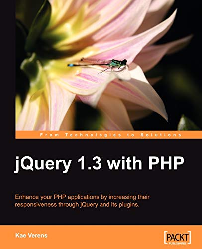 Beispielbild fr Jquery 1.3 with PHP zum Verkauf von Chiron Media