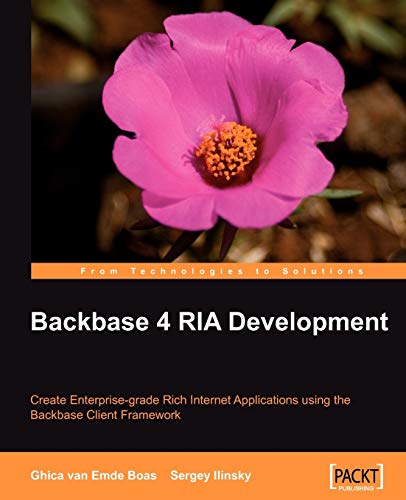 Beispielbild fr Backbase 4 RIA Development zum Verkauf von Chiron Media