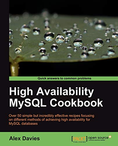 Beispielbild fr High Availability MySQL Cookbook zum Verkauf von AwesomeBooks