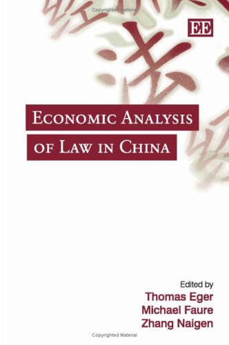 Stock image for Economic Analysis of Law in China for sale by Bookmonger.Ltd