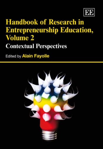 9781847200594: Handbook of Reseach in Entrepreneurship Education: Contextual Perspectives (2)