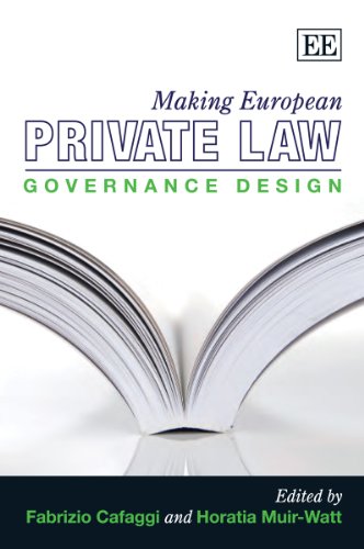 Imagen de archivo de Making European Private Law: Governance Design a la venta por Phatpocket Limited