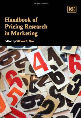 Imagen de archivo de Handbook of Pricing Research in Marketing Research Handbooks in Business and Management series a la venta por PBShop.store US