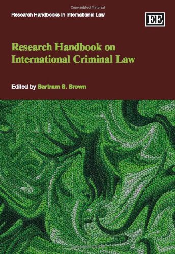 Stock image for Research Handbook on International Criminal Law (Research Handbooks in International Law series) for sale by cornacres