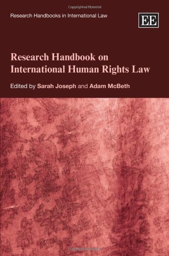 9781847203687: Research Handbook on International Human Rights Law (Research Handbooks in International Law series)