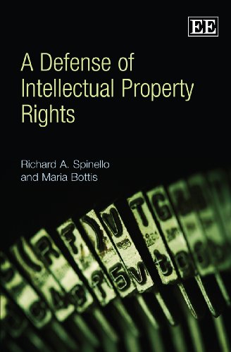 Imagen de archivo de A Defense of Intellectual Property Rights a la venta por Books Puddle