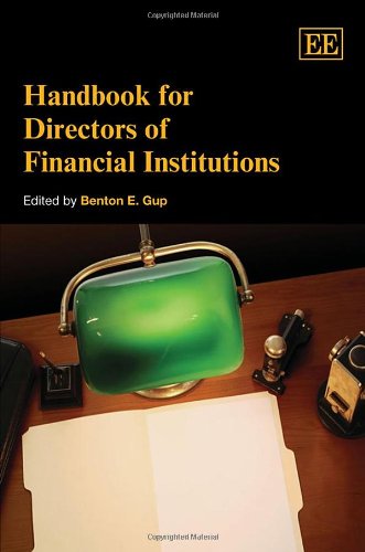 9781847204691: Handbook for Directors of Financial Institutions