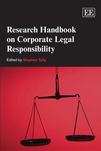 Stock image for Research Handbook on Corporate Legal Responsibility (Elgar Orginial Reference) for sale by Books From California