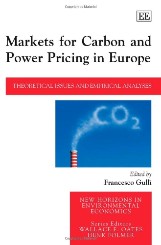 Imagen de archivo de Markets for Carbon and Power Pricing in Europe a la venta por Books Puddle