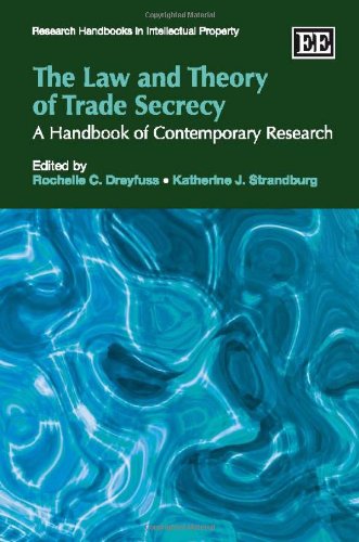 Stock image for The Law and Theory of Trade Secrecy: A Handbook of Contemporary Research (Research Handbooks in Intellectual Property Series) for sale by Books From California