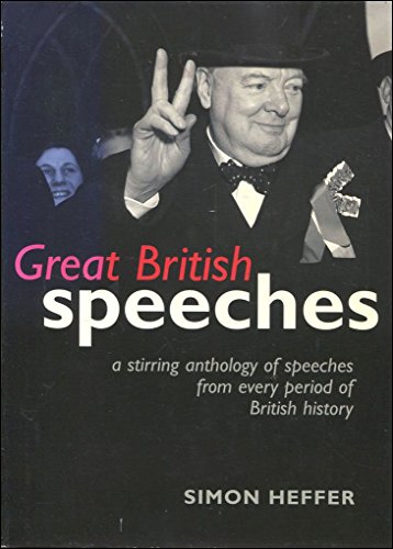 Beispielbild fr Great British Speeches zum Verkauf von Better World Books