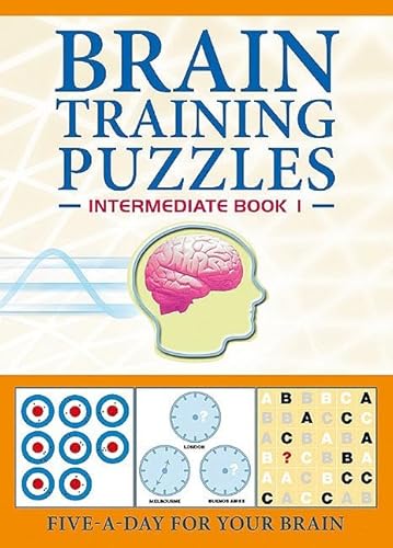 Imagen de archivo de Brain Training Puzzles: Intermediate Book 1 a la venta por ThriftBooks-Atlanta