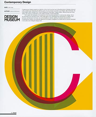 9781847321770: Contemporary design: 1900-today : Design Museum
