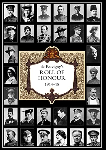 Beispielbild fr DE RUVIGNY'S ROLL OF HONOUR 1914-1918 Volume 1 zum Verkauf von GreatBookPrices