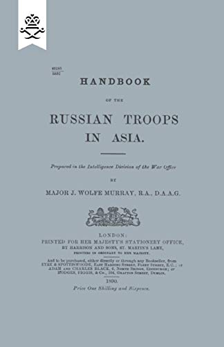 Beispielbild fr Handbook of Russian Troops in Asia, 1890 zum Verkauf von Buchpark