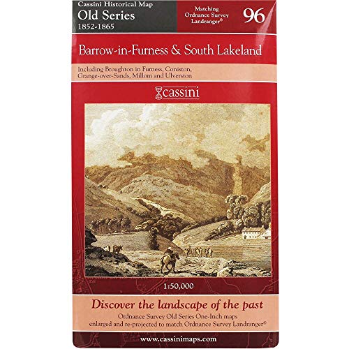 Stock image for Barrow-in-Furness and South Lakeland (Cassini Old Series Historical Map) for sale by WorldofBooks