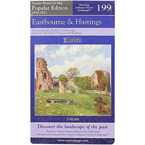 Stock image for Eastbourne and Hastings (Cassini Popular Edition Historical Map) for sale by WorldofBooks
