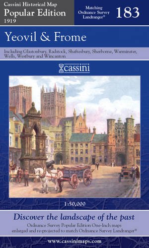 Imagen de archivo de Yeovil and Frome (Cassini Popular Edition Historical Map) a la venta por WorldofBooks