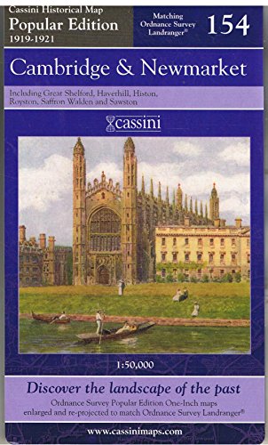 Stock image for Cambridge and Newmarket (Cassini Popular Edition Historical Map) for sale by WorldofBooks