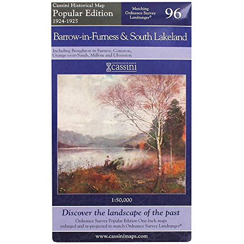 Stock image for Barrow-in-Furness & South Lakeland (Cassini Popular Edition Historical Map) for sale by GENERATIONS GONE BY