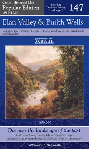 9781847362254: Elan Valley and Builth Wells (Cassini Popular Edition Historical Map)