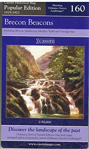 9781847362308: Brecon Beacons (Cassini Popular Edition Historical Map)