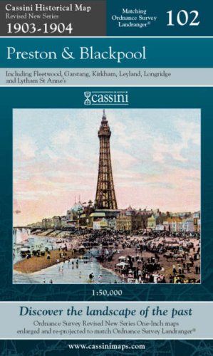Stock image for Preston and Blackpool: Sheet 102 (Cassini Revised New Series Historical Map) for sale by WorldofBooks